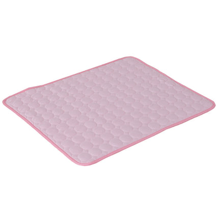Dog & Cat Cooling Mat Summer Ice Silk Cold Bed – Breathable Pet Cooling Blanket for Small & Large Pets