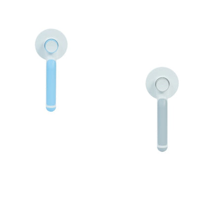 Self-Cleaning Round Handle Pet Grooming Comb with Stainless Steel Needles for Cats & Dogs