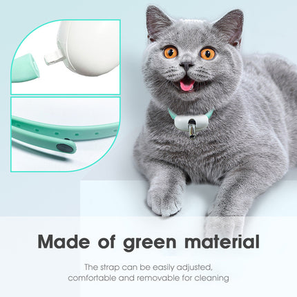 Automatic Smart Laser Teasing Cat Collar – USB Rechargeable Hands-Free Interactive Training Toy for Cats & Kittens