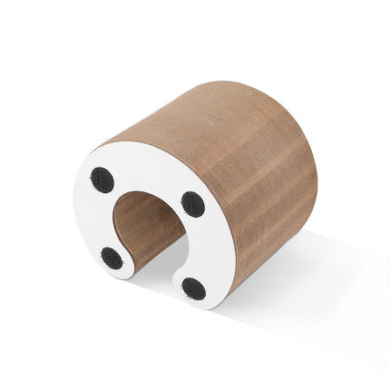 Magic Organ Foldable Cat Scratch Board Toy – Corrugated Paper Cat Scratching Tunnel with Ball