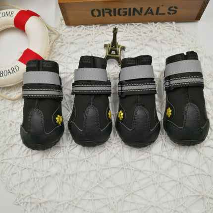 Pet Shoes Wear Dog Shoes Waterproof Non-Slip Adjustable Dog Booties