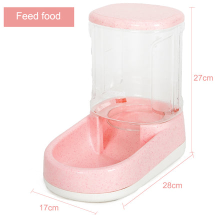 Automatic Gravity Pet Water & Food Dispenser Bowl for Dogs and Cats – Eco-Friendly PP Resin