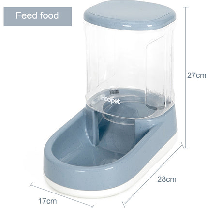 Automatic Gravity Pet Water & Food Dispenser Bowl for Dogs and Cats – Eco-Friendly PP Resin