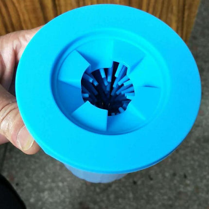 Silicone Dog Paw Washer Cup – Soft Bristle Pet Paw Cleaning Cup for Easy Foot Washing