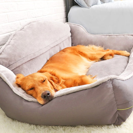Luxury Dog Sofa Bed – Soft Washable Pet Couch for Dogs & Cats
