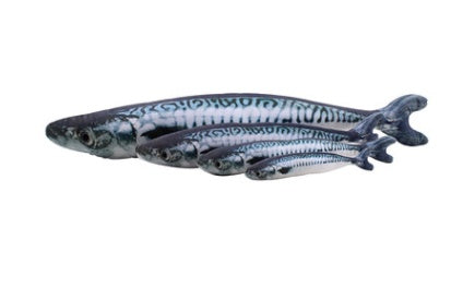 Creative Catnip Fish Plush Toy – Realistic Soft Fish Pillow Toy for Cats