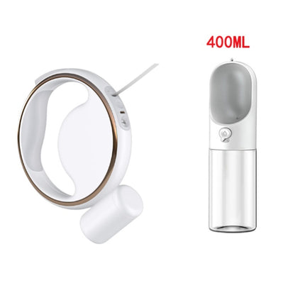 Automatic Lighting Retractable Dog Leash with LED Night Light, One-Button Auto Retraction, and Waste Bag Storage Box