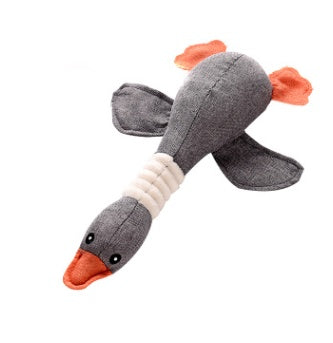 Dayan Duck Sounding Plush Dog Toy – Interactive Pet Sound Toy