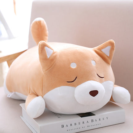 Cute Shiba Inu Dog Plush Toy Pillow – Soft Kawaii Stuffed Animal Cushion for Kids & Gifts (36cm / 55cm)