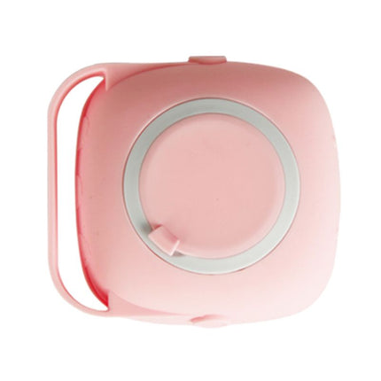 Soft Silicone Bristles Pet Bath Brush with Shampoo Dispenser – Cat & Dog Grooming Scrubber