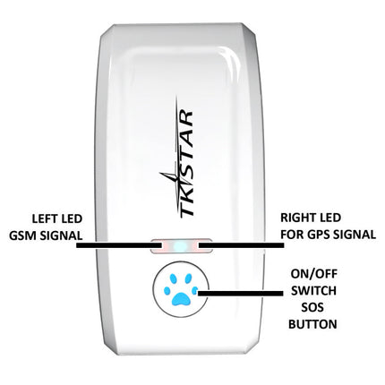 TKSTAR Cat GPS Tracker Locator with Real-Time Tracking, Geo-Fence Alerts & Power Saving Mode