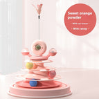 Sweet Orange Pink Cat Teaser / Box Packaging