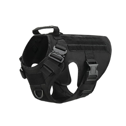 Military Tactical Dog Harness German Shepherd Adjustable Pet Dog Back Vest