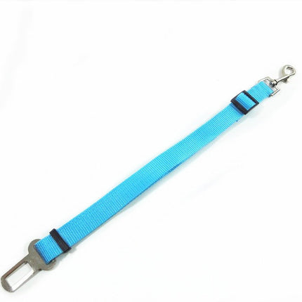 Adjustable Dog Pet Car Safety Seat Belt Restraint Lead Travel Leash for Small and Medium Dogs