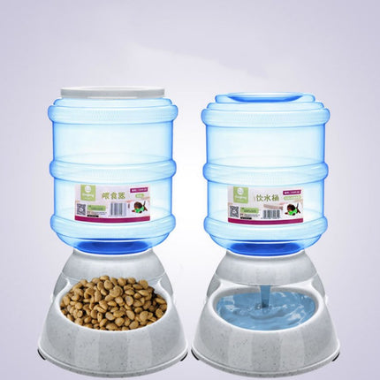 Automatic Gravity Pet Feeder & Water Dispenser Large Capacity for Cats and Dogs