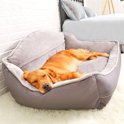 Luxury Dog Sofa Bed – Soft Washable Pet Couch for Dogs & Cats