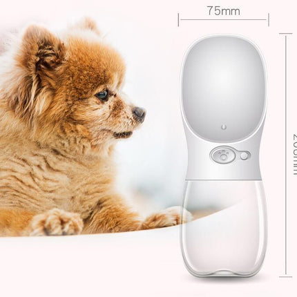 Portable Pet Water Cup – Outdoor Travel Bottle for Dogs & Cats with Leak-Proof Design