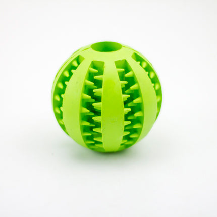 Rubber Mint Feeding Ball for Dogs & Cats – Treat Dispensing Chew Toy with Food Storage