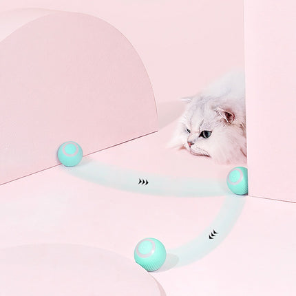 Cat Gravity Intelligent Rolling Ball Tease Toy Pet Automatic Rotating Ball