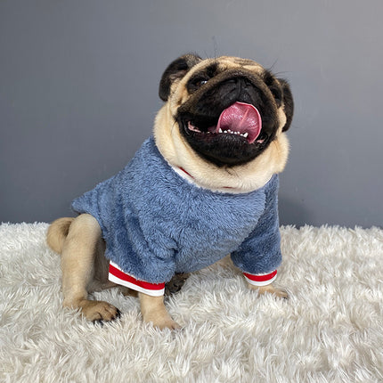 Cotton Pet Sweater – Casual Dog Clothes for Small to Large Dogs