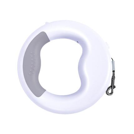 Pet Leash Retractable Cute Dog Automatic Night Light Hands-Free Walking Chain