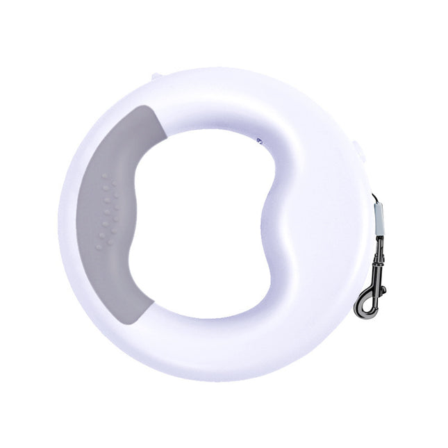 Pet Leash Retractable Cute Dog Automatic Night Light Hands-Free Walking Chain