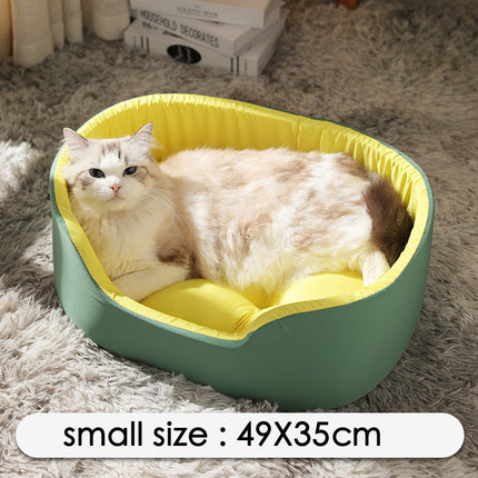 New Winter Pet Kennel – Universal Washable Dog & Cat Bed, Warm Cozy Kennel for All Seasons, Deep Sleep Pet House