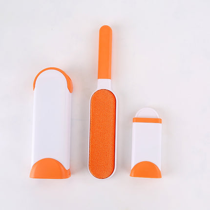 Reusable Pet Hair Removal Brush – Double-Sided Self-Cleaning Fur Comb Tool for Dogs & Cats