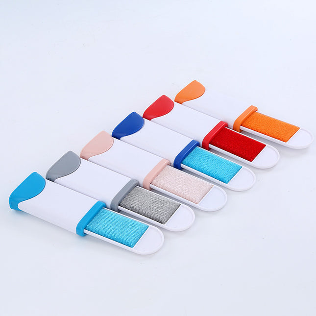 Reusable Pet Hair Removal Brush – Double-Sided Self-Cleaning Fur Comb Tool for Dogs & Cats