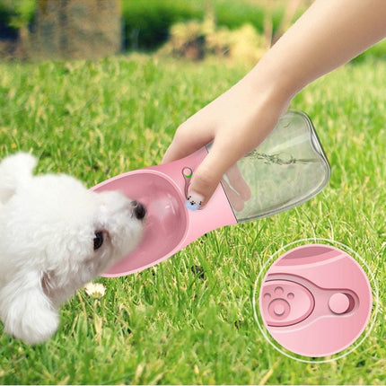 Portable Pet Water Cup – Outdoor Travel Bottle for Dogs & Cats with Leak-Proof Design