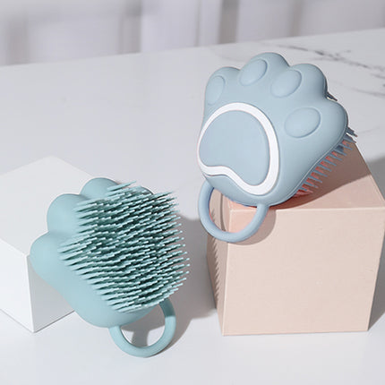 Easy Pet Cleaning Bath Brush – Silicone & ABS Massage Scrub Brush for Dogs and Cats