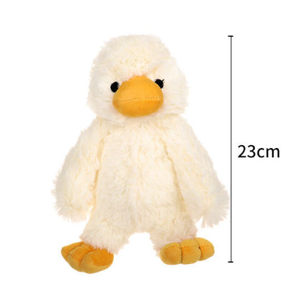 Plush Duckling Dog Toy with Squeaker – Soft Bite & Vocal Plush Toy for Dogs