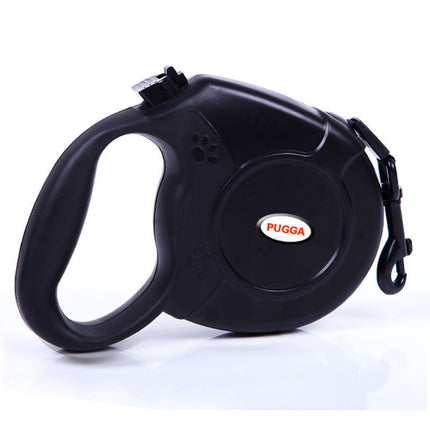 PUGGA Retractable Dog Leash for Medium & Large Dogs – ABS Handle with Nylon Rope & Stainless Steel Buckle