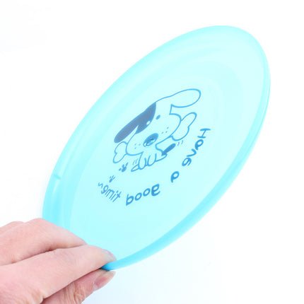 Silicone Flying Saucer Interactive Dog Toy – Durable Chew-Resistant Training Disc for Pets