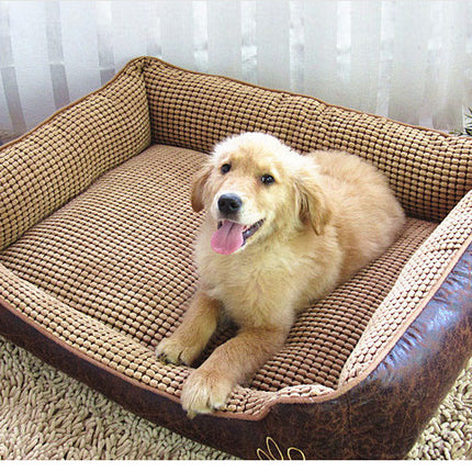 Cozy Kennel Dog Bed – Soft Washable Pet Litter for Dogs & Cats
