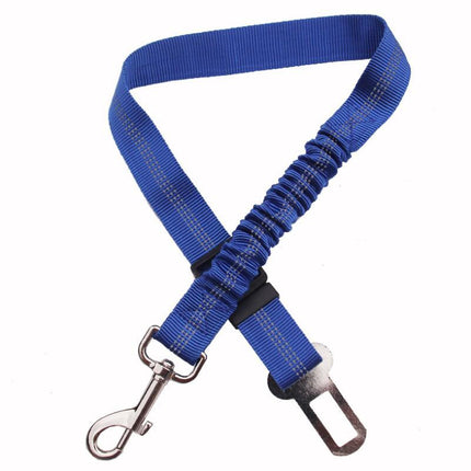 Adjustable Dog Seat Belt Car Seatbelt Harness Leads Elastic Reflective Safety Rope for Pets