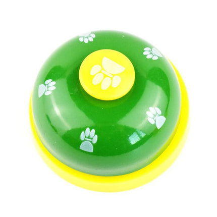 Pet Training Bell for Dogs & Cats – Paw Print Ring Bell for Obedience & Potty Training