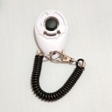 Dog Training Clicker with Wrist Coil & Clip for Positive Reinforcement