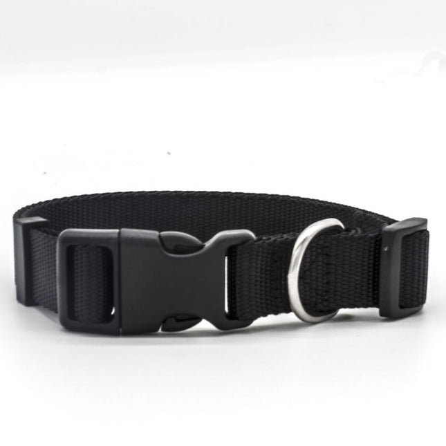 Soft Nylon Adjustable Pet Collar – Comfortable Durable Dog & Cat Collar with Buckle