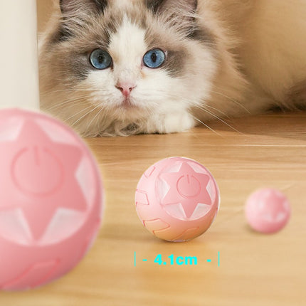 XINGX Smart Rolling Ball Cat Toy – Self-Rolling Bite-Resistant Interactive Ball for Cats