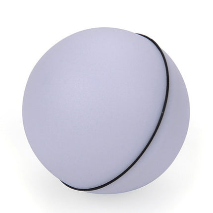 LED Laser Rolling Cat Toy Ball – 360° Smart Interactive Ball with Feathers, Catnip & USB Rechargeable