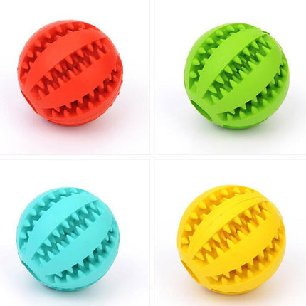 Rubber Mint Feeding Ball for Dogs & Cats – Treat Dispensing Chew Toy with Food Storage
