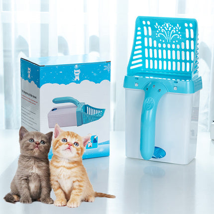 Neater Litter Genie Cat Litter Scooper with Built-In Waste Bin & 15 Scented Bags