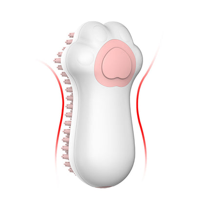 3-in-1 Soft Silicone Pet Bath Brush with Shampoo Dispenser for Dogs & Cats