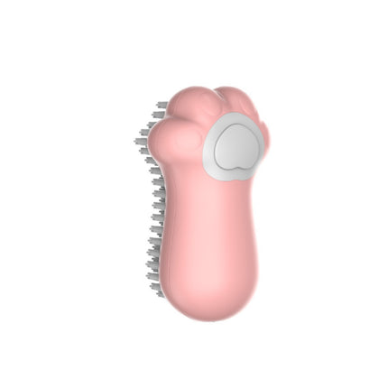 3-in-1 Soft Silicone Pet Bath Brush with Shampoo Dispenser for Dogs & Cats