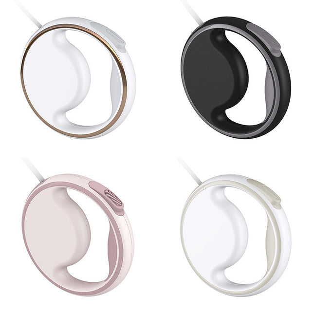 Automatic Lighting Retractable Dog Leash with LED Night Light, One-Button Auto Retraction, and Waste Bag Storage Box