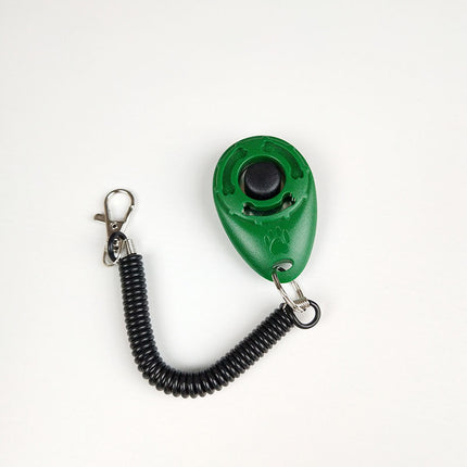 Dog Training Clicker with Wrist Coil & Clip for Positive Reinforcement