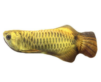 Creative Catnip Fish Plush Toy – Realistic Soft Fish Pillow Toy for Cats