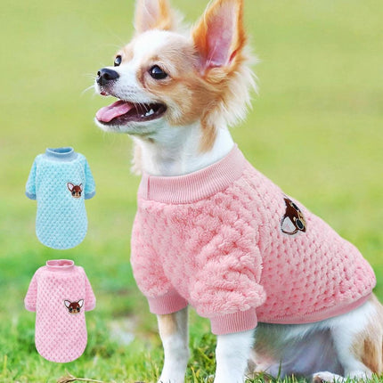 Winter Soft Warm Pet Dog Jacket Coat – Cozy Puppy and Kitten Clothing for Small and Medium Dogs