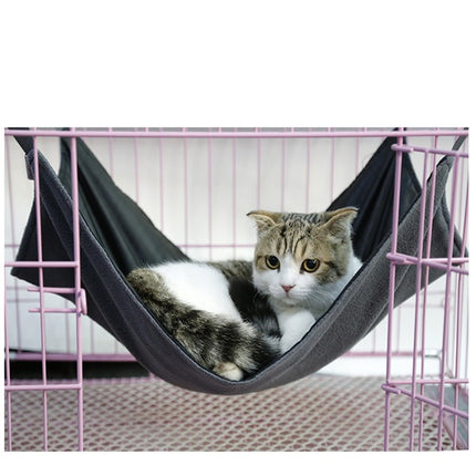 Under Chair Cat Hammock Hanging Bed – Breathable Cotton Cat Lounger Sofa Cushion